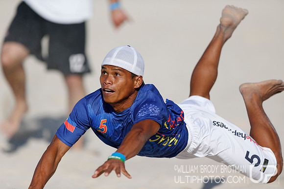 Day 6 of the 2015 World Championships of Beach Ultimate