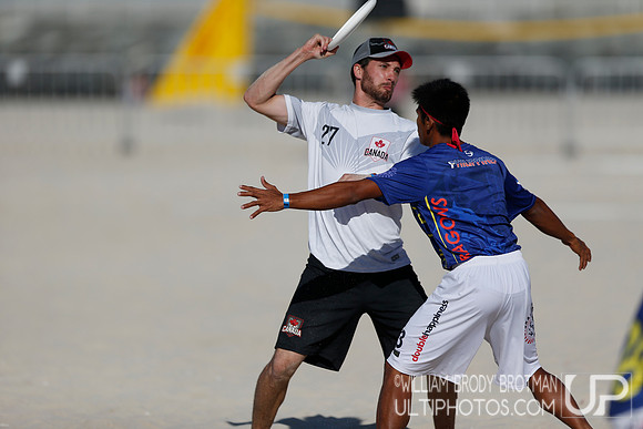 Day 6 of the 2015 World Championships of Beach Ultimate