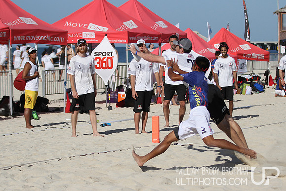 Day 6 of the 2015 World Championships of Beach Ultimate