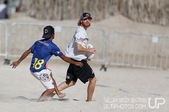 Day 6 of the 2015 World Championships of Beach Ultimate
