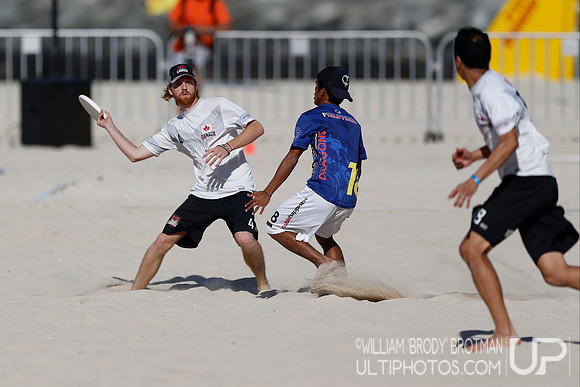 Day 6 of the 2015 World Championships of Beach Ultimate