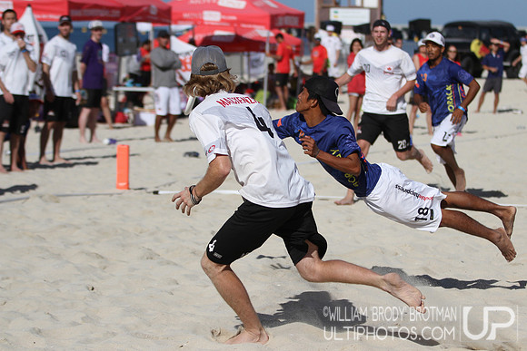 Day 6 of the 2015 World Championships of Beach Ultimate