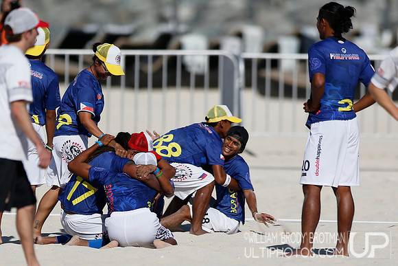 Day 6 of the 2015 World Championships of Beach Ultimate