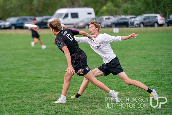 Bracket  play at 2024 USAU Youth Club Championship