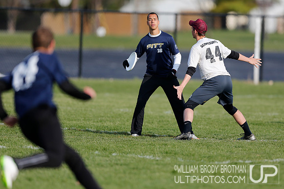 Sunday Action - USA Ultimate 2014 College Division I Ohio Valley Regional Tournament