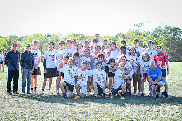 Montgomery Blair Team Photo -- WAFC Fall Fling 2025 Saturday