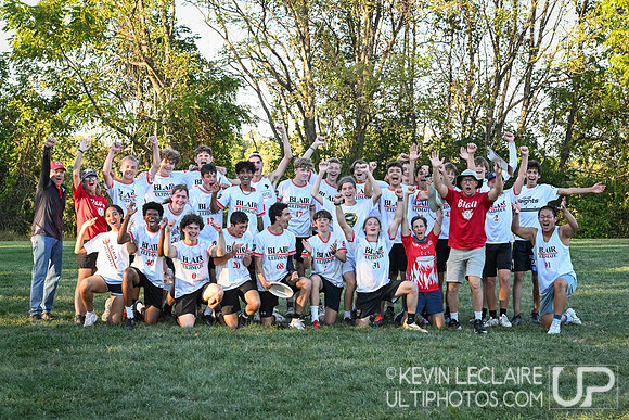 Montgomery Blair Boys Champions Team Photo - Fall Fling 2025