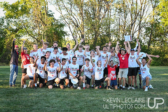 Montgomery Blair Boys Champions Team Photo - Fall Fling 2025