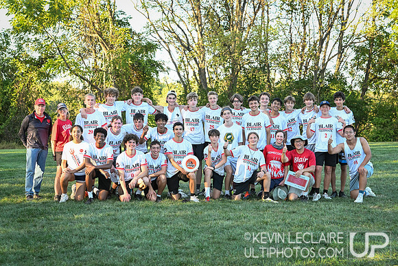 Montgomery Blair Boys Champions Team Photo - Fall Fling 2025