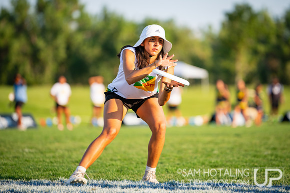 Color of Ultimate pickup showcase game at International Club Championships at Aurora Sports Park
