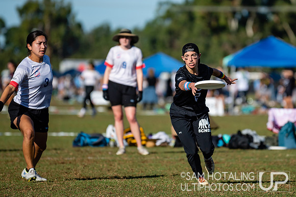 Pool play at USA Ultimate National Championships