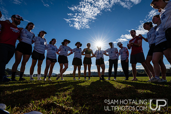 Pool play at USA Ultimate National Championships