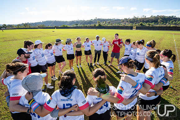 Pool play at USA Ultimate National Championships