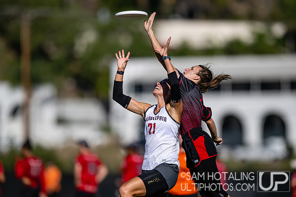 Pool play at USA Ultimate National Championships