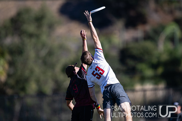 Pool play at USA Ultimate National Championships