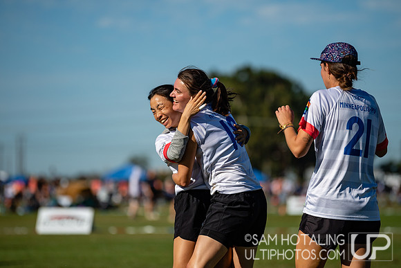 Pool play at USA Ultimate National Championships