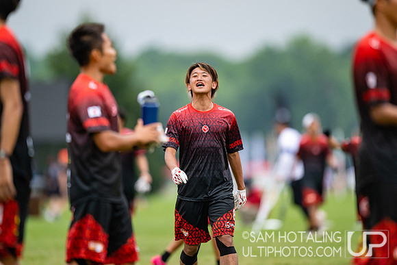 GOAT vs Nomadic Tribe in pool play at World Ultimate Club Championships