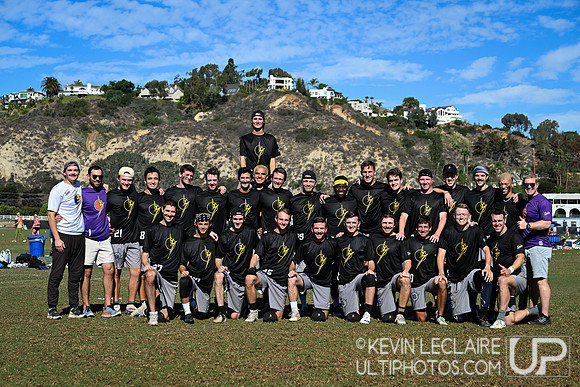Chain Lightning Team Photo - USA Ultimate Club Champs 2022