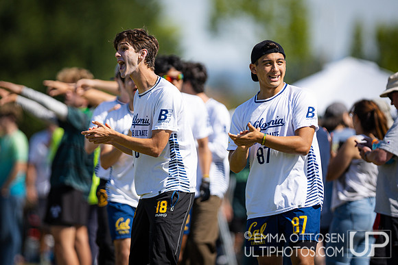 Saturday full coverage from USAU D-I College Championships, Cal Poly vs Cal