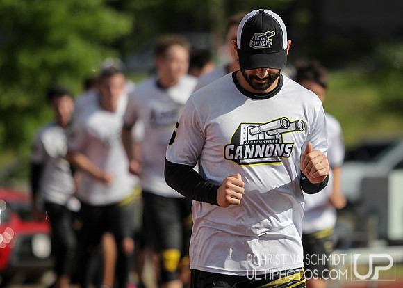 Atlanta Hustle versus Jacksonville Cannons