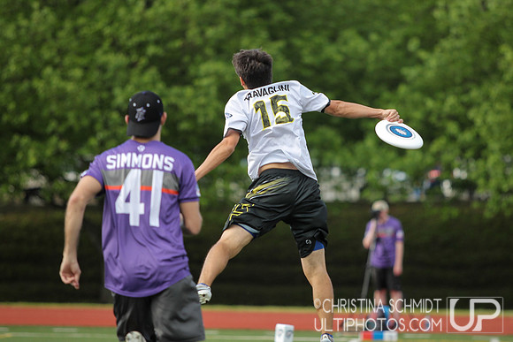 Atlanta Hustle versus Jacksonville Cannons