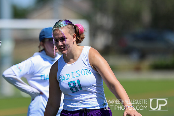 Sunday action at the USA Ultimate Youth Club Championships in th