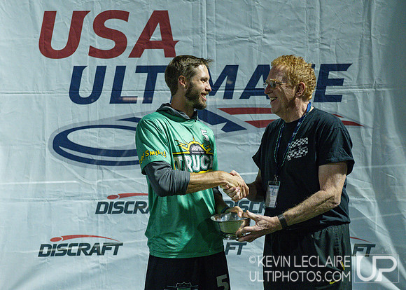 Peter Farricker Spirit Award - USA Ultimate Club Champs 2022