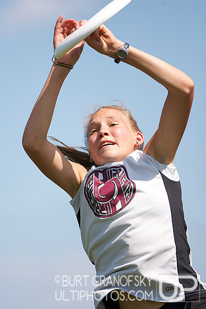 Girls Division, Championship -- 2012 USAU HS Northeasterns