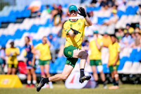 Mixed semifinals during World Ultimate Championships at Runaway Bay Sports Precinct