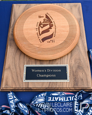 Women's Championship Awards - USA Ultimate Club Champs 2022