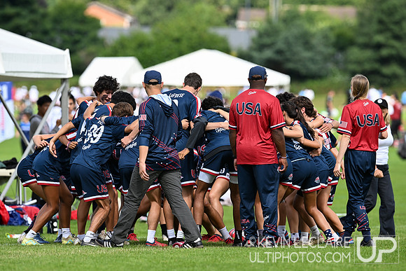 USA v Austria U20 Mixed - WJUC Monday Round 1