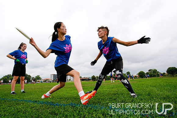 USA Ultimate YCC 2022 -- U20 Girls Sat Action