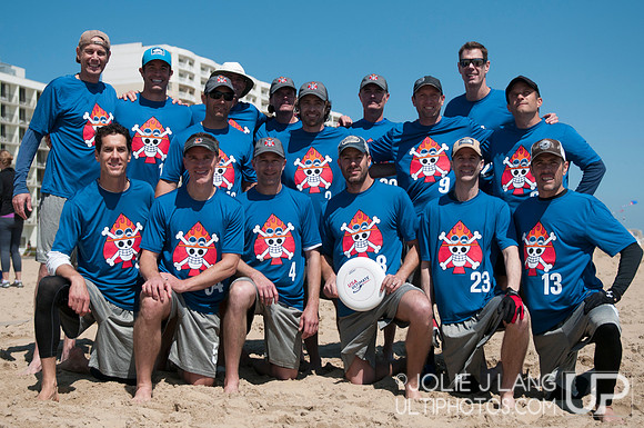 Alchemy Team Photo - Grand Masters - USA Ultimate Beach Championships 2015