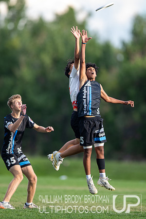 Day 1 of the USA Ultimate U.S. Open YCC Championships