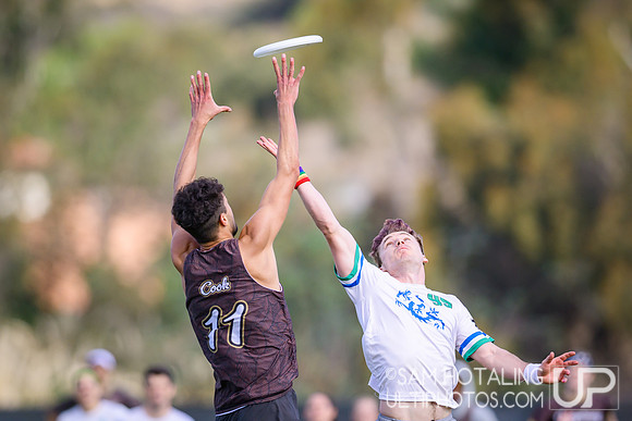 Highlights from pool play at USAU Club Championships, Surf Cup Sports Park