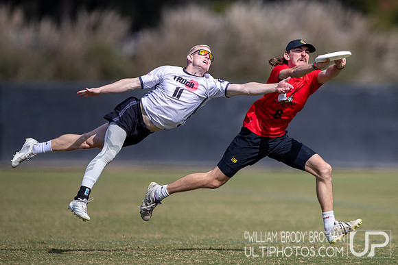 Day 1 of the 2025 USA Ultimate Club Nationals
