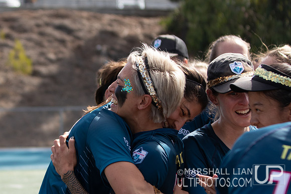 Fury vs Molly Brown in finals at USA Ultimate National Championships