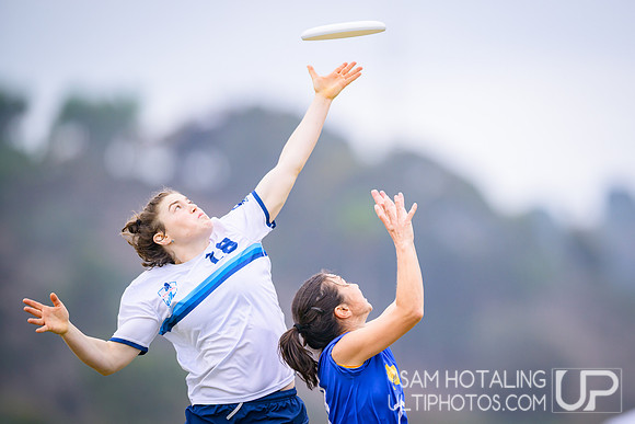 Fury vs Molly Brown in semifinals at USAU Club Championships, Surf Cup Sports Park