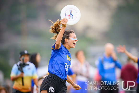 Fury vs Molly Brown in semifinals at USAU Club Championships, Surf Cup Sports Park
