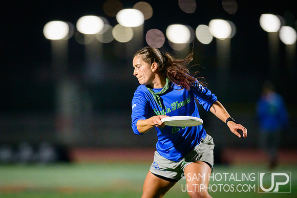 Drag’n Thrust vs XIST in semifinals at USAU Club Championships, Surf Cup Sports Park