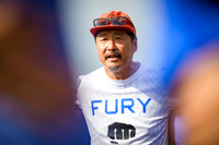Brute Squad vs Fury in finals at USAU Club Championships, Canyon Crest High School