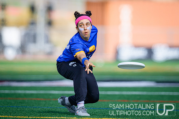 Brute Squad vs Fury in finals at USAU Club Championships, Canyon Crest High School