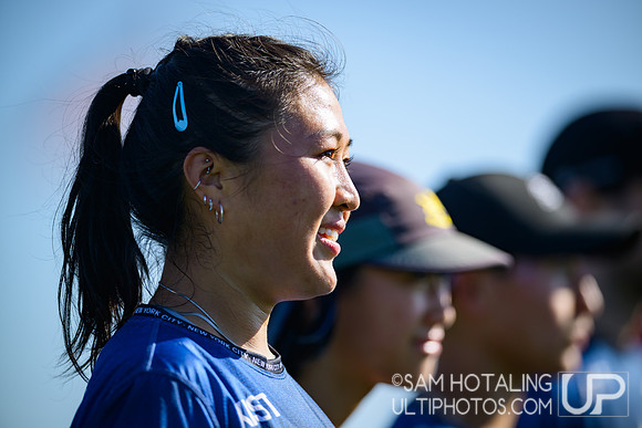 Hybrid vs XIST in finals at USAU Club Championships, Canyon Crest High School