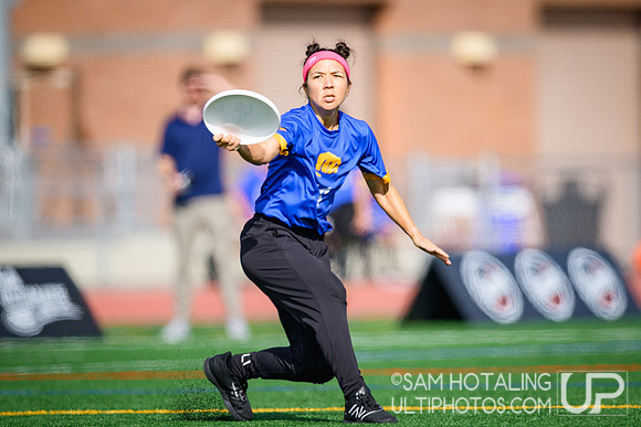 Brute Squad vs Fury in finals at USAU Club Championships, Canyon Crest High School