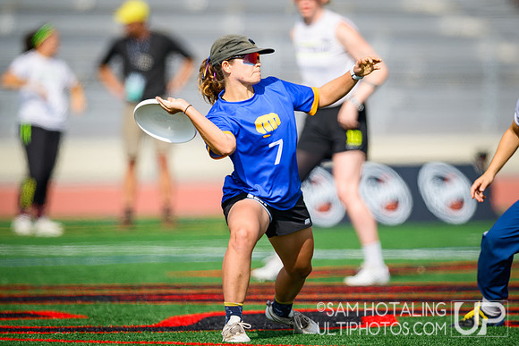 Brute Squad vs Fury in finals at USAU Club Championships, Canyon Crest High School