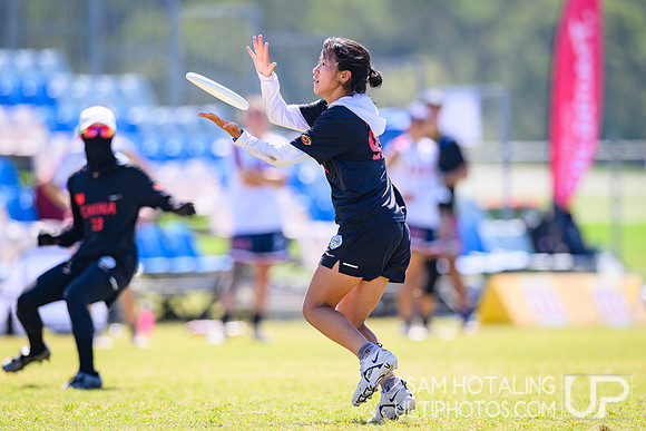 Women’s pool play during World Ultimate Championships at Runaway Bay Sports Precinct