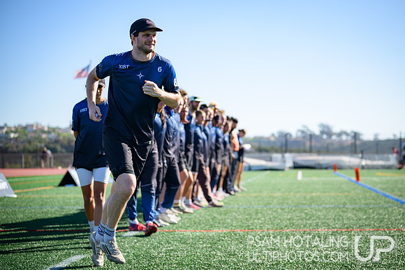 Hybrid vs XIST in finals at USAU Club Championships, Canyon Crest High School