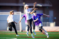 Hybrid vs shame. in semifinals at USAU Club Championships, Canyon Crest High School