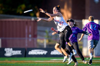 Hybrid vs shame. in semifinals at USAU Club Championships, Canyon Crest High School