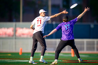 Hybrid vs shame. in semifinals at USAU Club Championships, Canyon Crest High School